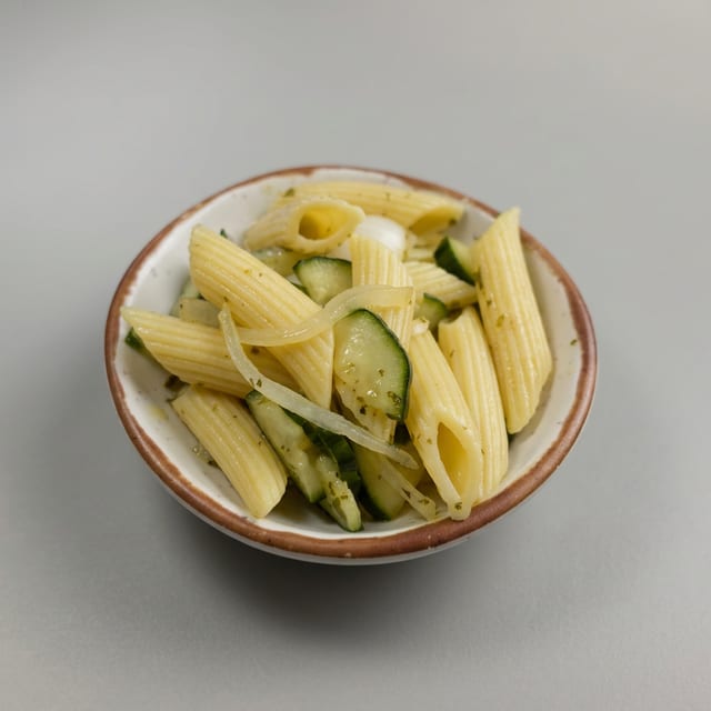 Penne Cucumber Salad.